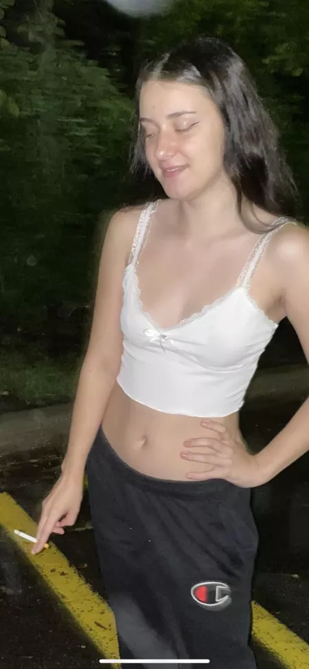 Parking lot cig lol by Venmonbb