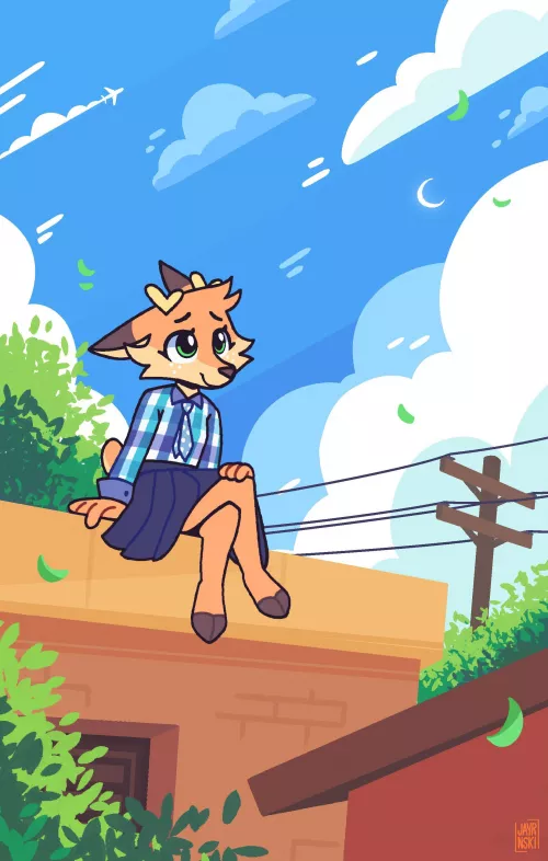 Partly Cloudy 🌤 (@jayrnski) by JayInDisarray