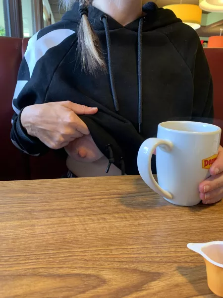 Pass the creamer this way by Inquisitivecouple420