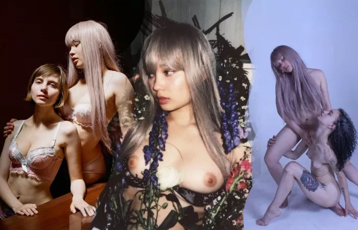 Patreon content for October, With Liara Roux and Astraia from SG! by virtualgeisha