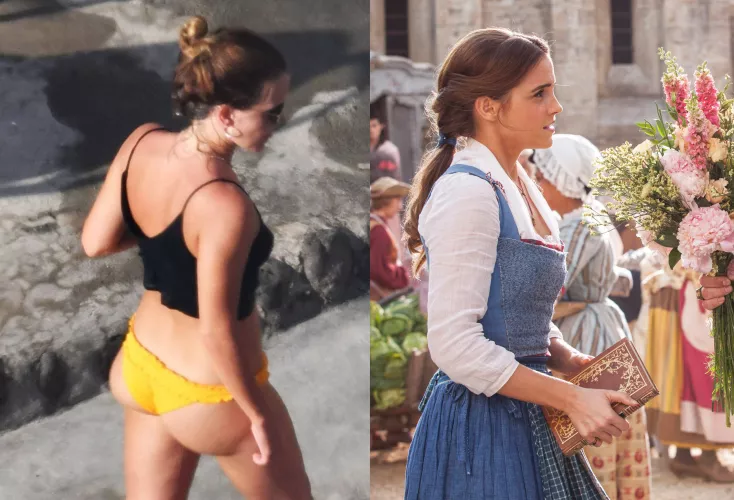 PAWG Emma Watson vs conservative Belle by Constant-Resist2400