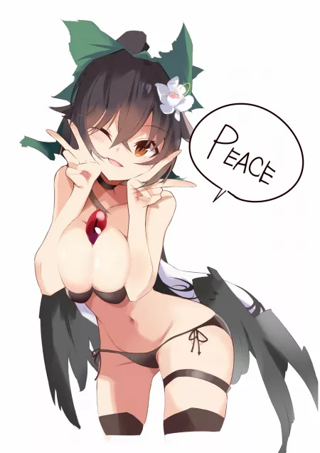 Peace [Bikini] by NitroxTouhou