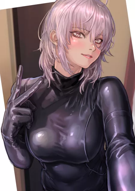 Peace Selfie In A Bodysuit (Kilye Kairi) [Original] by sequence_string