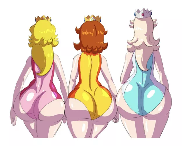 Peach Daisy Rosalina by rainspete