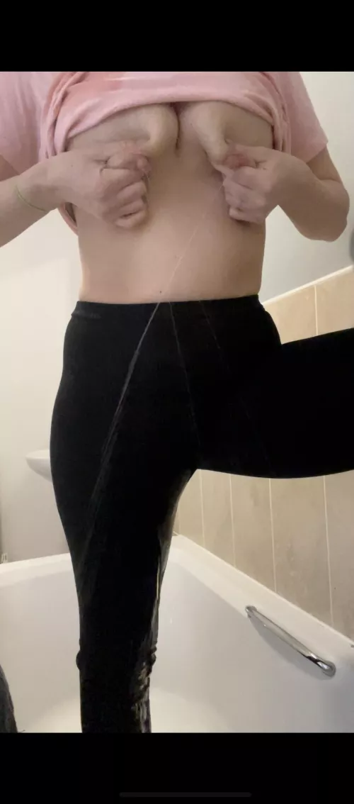 Pee gone a little wild 😛 by YummyMilf4U