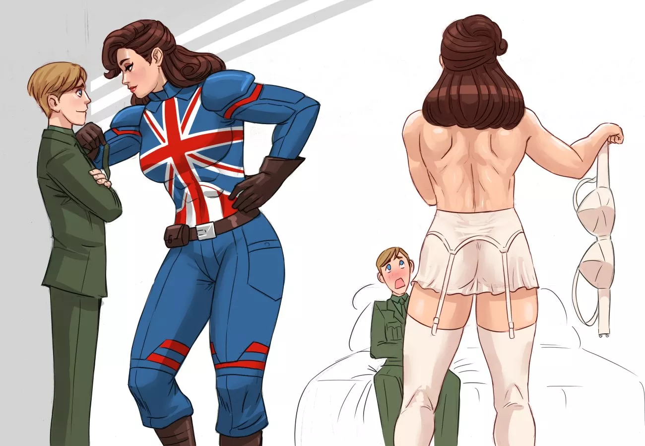 Peggy Carter & Steve Rogers~♥ posted by AlKo96