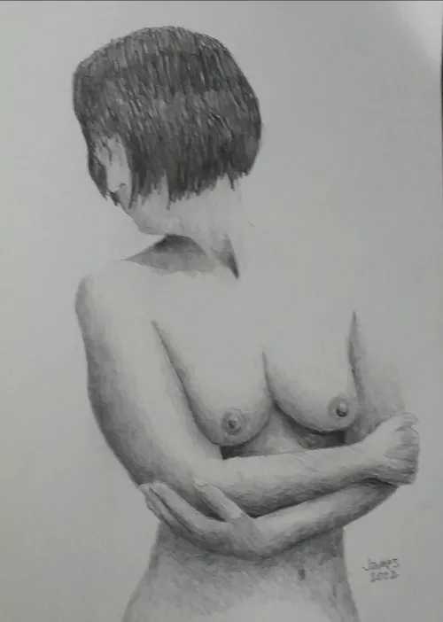 Pencil drawing of Wokanni by Smiles4James