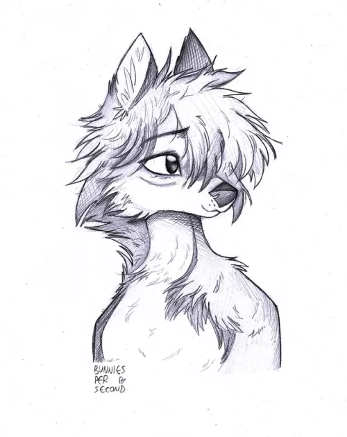 Pencil sona portraits! (20 usd, character by wahots wolf) by animablu