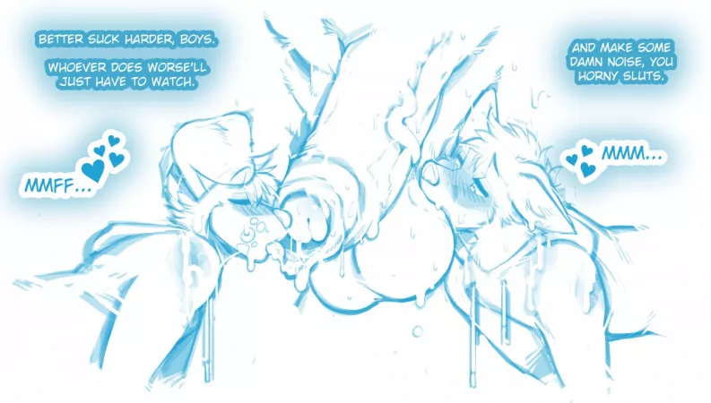 Pent Up and Slobbery (RedRusker) by SilentlyRosy