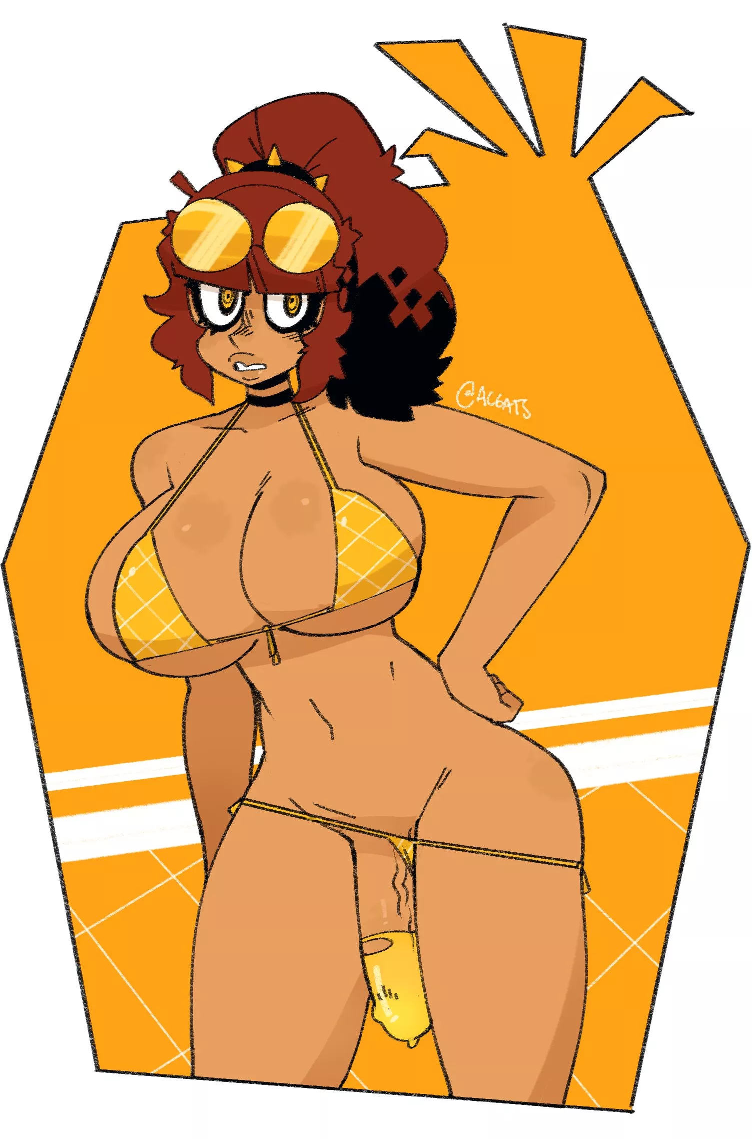 Pepper - Swimsuit Trouble (Gats) posted by Iamdoingathing