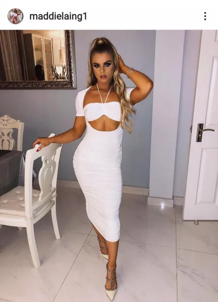 Perfect white dress by Englishgenttleman