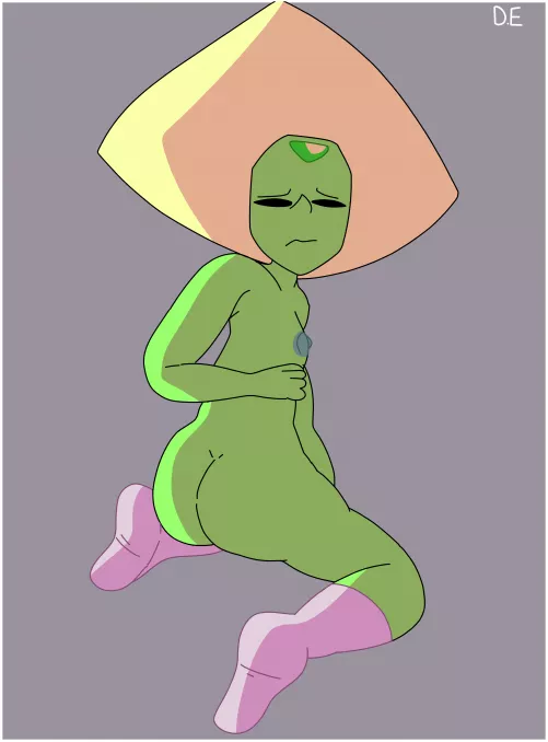 Peridot porn butt she is only wearing socks by Drawinecchi