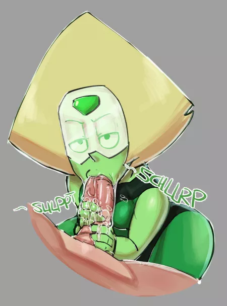 Peridot succ by Guillion by renegade_zibit