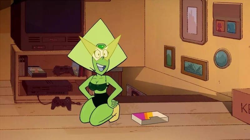 Peridot the perithot (screencap edit by sheenyloom) by renegade_zibit