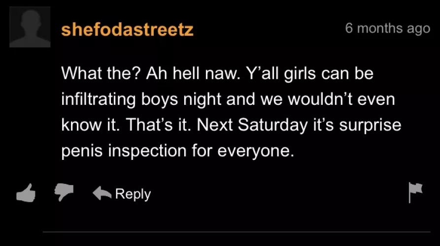 Pe**s inspection by AtomicAxolotl2418