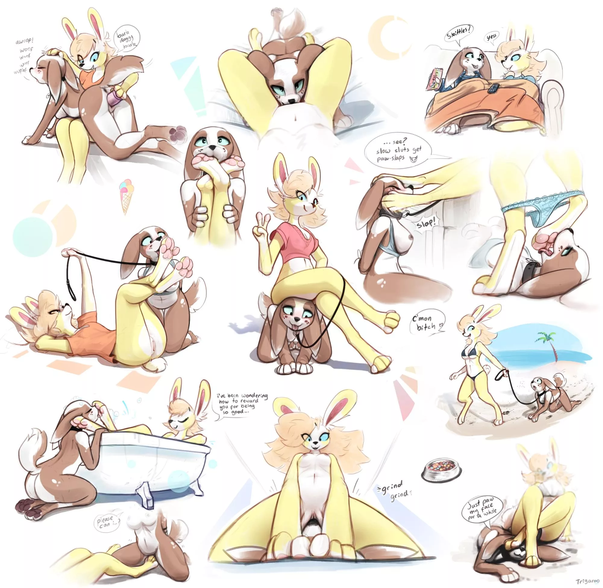 Pet Play II 2 TWO b! is out¿ [FF] (Trigaroo) posted by OwO_Bot