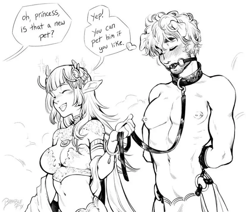 Pet Play is such a delicacy 😋🔥🔥🔥 posted by Georgio36