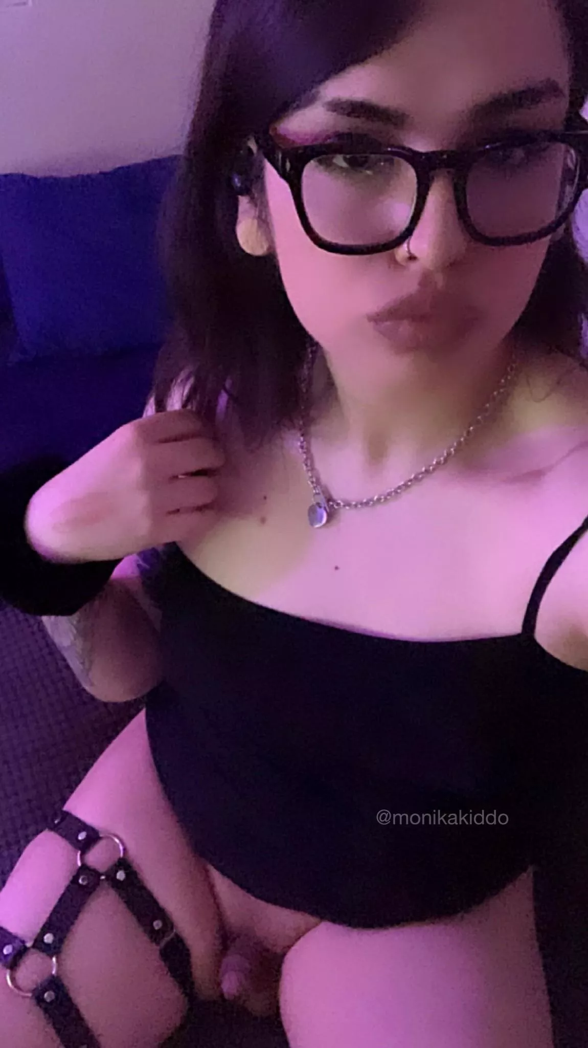 Petite Goth Latina needs her little hole stretched😈 posted by kiddo233