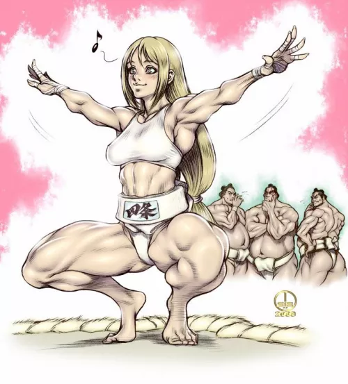 Petition to make fit girl sumo a sport. by Smoothpieguy27