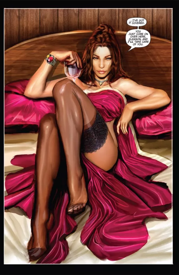 Pezzini in the Sheets [Witchblade (1995) #132] posted by lordhater1