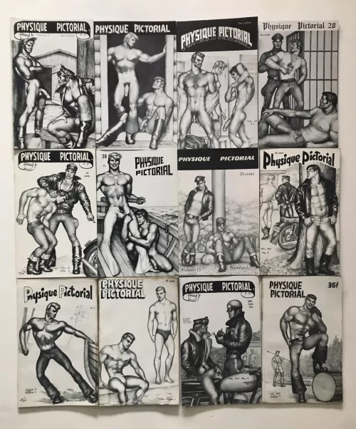 Physique Pictorial Tom of Finland cover issues. by snapper4you