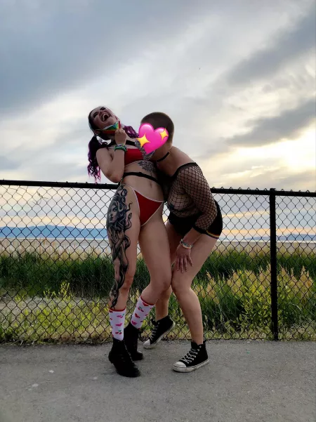 Pic from my last rave! Can’t wait to be back under the lights heading that bass! ❤️ by MissElAmbrosia