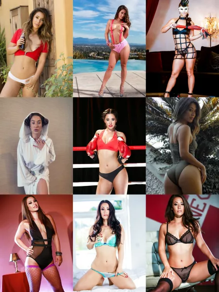 Pick Her Outfit: Eva Lovia (As Requested) by xibdeadpoolx