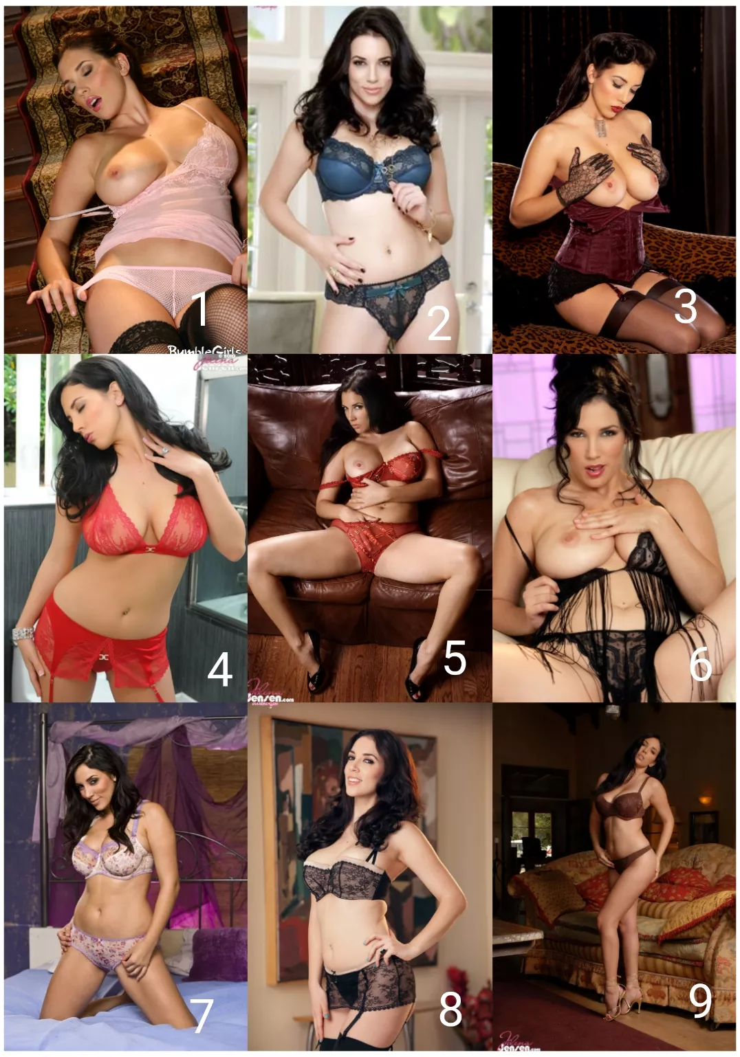 Pick Her Outfit: Jelena Jensen Lingerie posted by Barb4life69