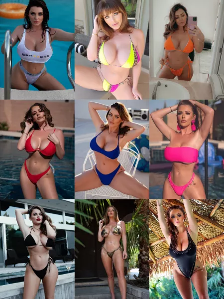 Pick Her Outfit: Sophie Dee Bikini Edition by xibdeadpoolx