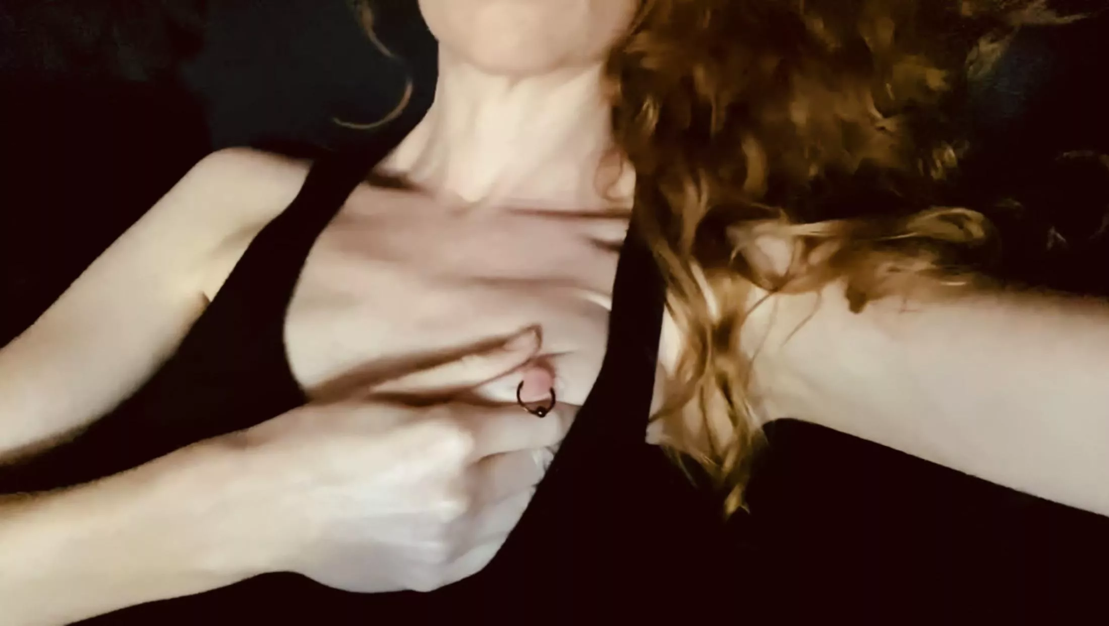 Pierced cute pink gumdrop nipples posted by AutumnOrchidsTouch