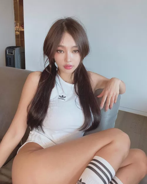 Pigtailed asian by Majestic_Painter8660