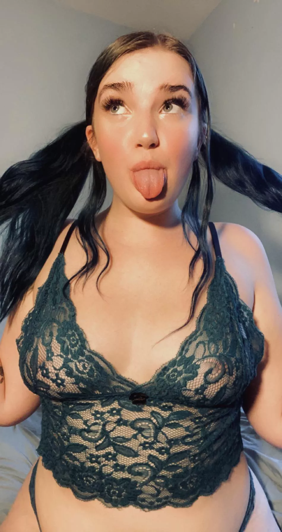 Pigtails are so cute 🥰 posted by kittylynn_