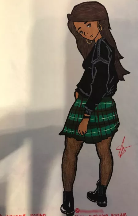 Pin up I did awhile back. by Aminius20