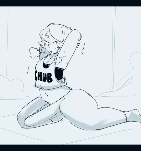 Pineapple Getting a Good Stretch Going (gats) by Iamdoingathing