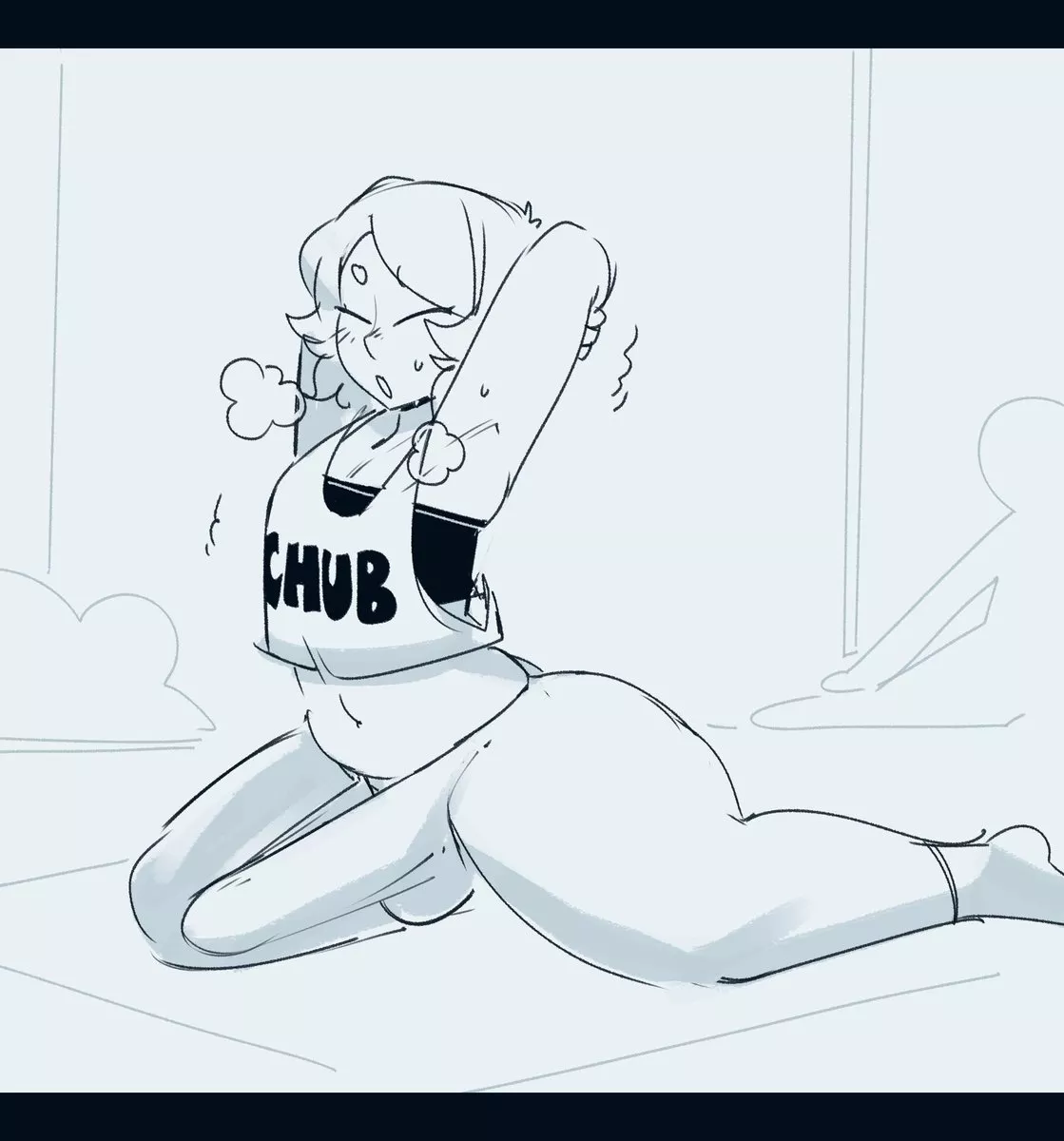 Pineapple Getting a Good Stretch Going (gats) posted by Iamdoingathing