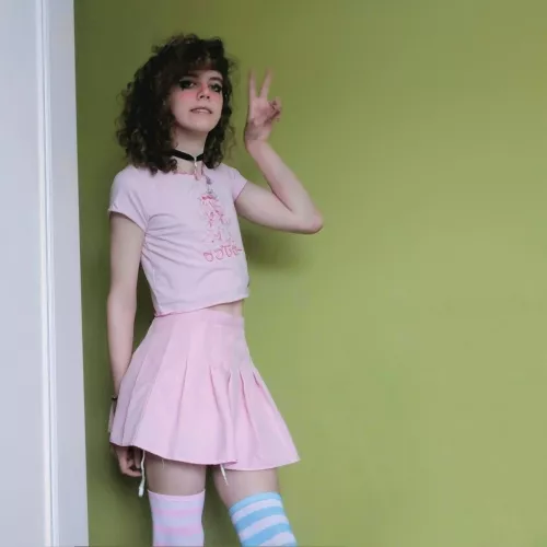 pink and blue!! ...and also green :P by sammy0panda