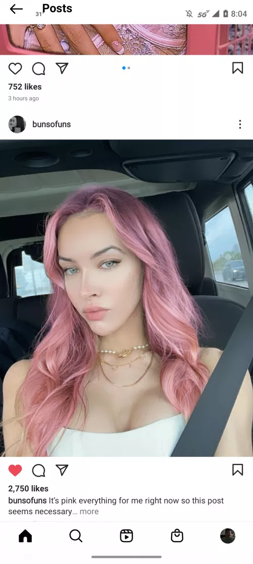 Pink Hair love it by rockeye44