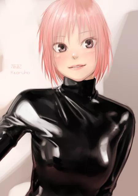 Pink Hair Perfect Suit (Kilye Kairi) [Original] by sequence_string