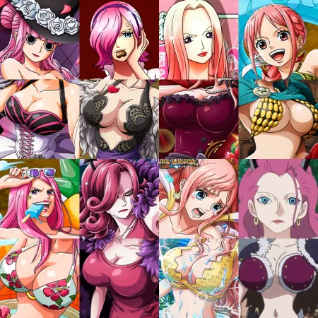Pink Hair: Pick 3 Girls for some fun. (All images are official art from various media) by AzureGod014