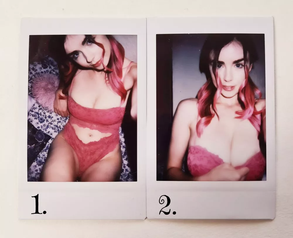PINK HAIR POLAROIDS 💗 posted by RacerX7