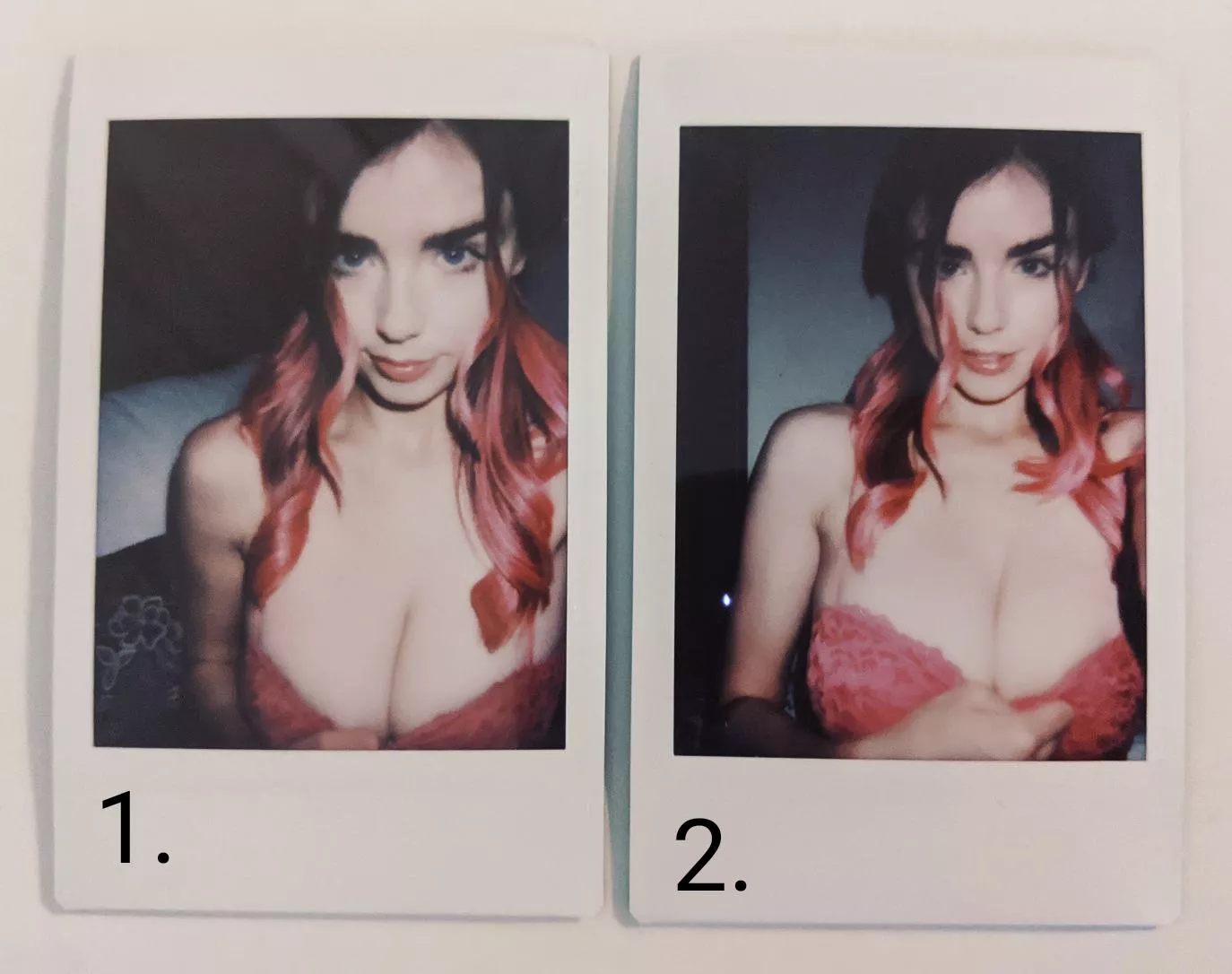 Pink Hair Selfies (NEW) posted by flipnotedax