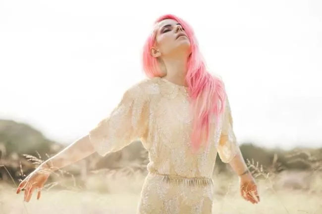 Pink hair (SFW) posted by [deleted]