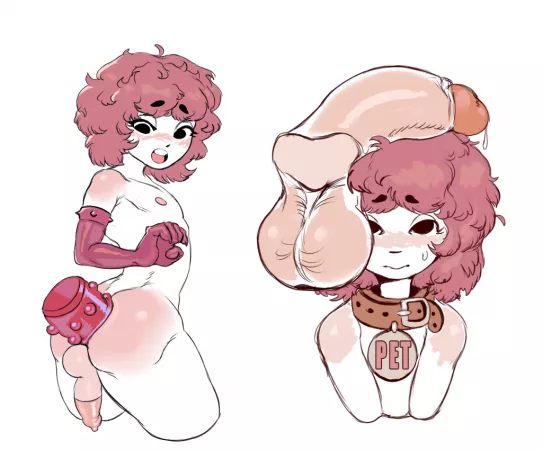Pink Petboy 🌸 (art by me) by Glinswall