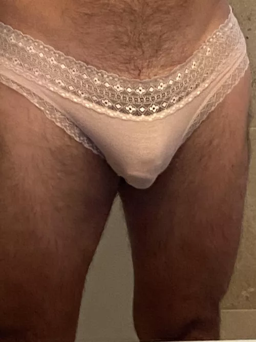 Pink to start the week by pantiman60