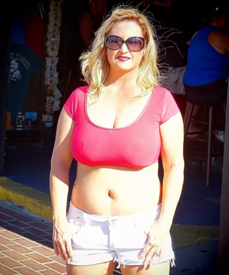 Pink top by fandenylon