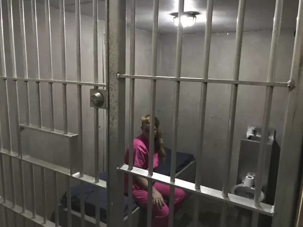 Pink Uniform in a Gray Cell by NotStPatrick