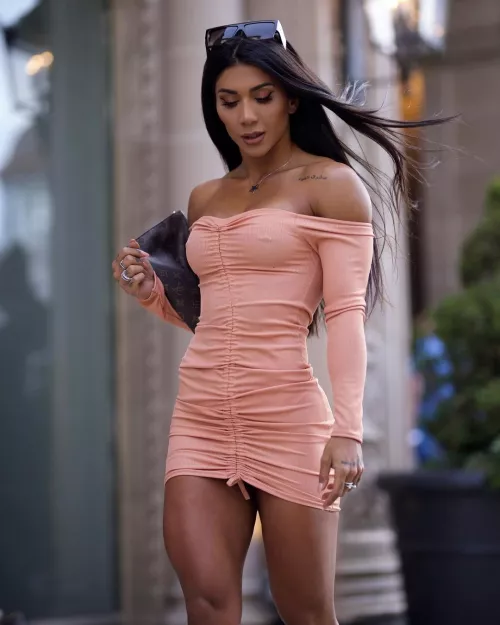 Pink-ish Dress!! by Priapus4u