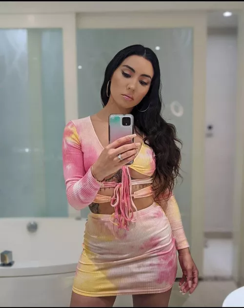 pinkish dress by Adde1986