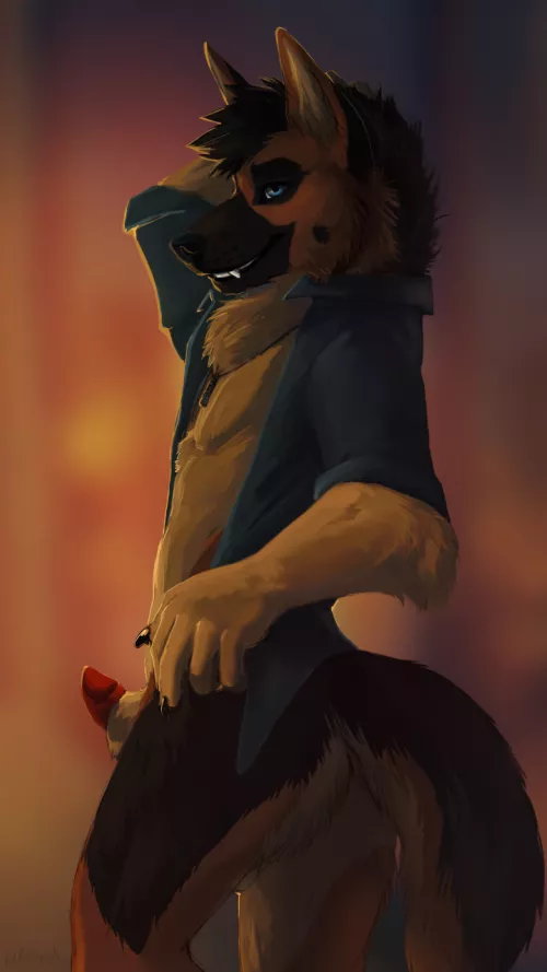 Pinup (KinSheph) by TangentYoshi