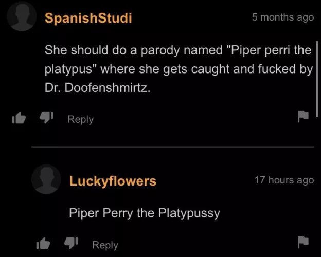 Piper Perri the Platypussy by _XiZiX_